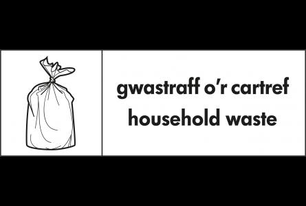 Household waste icon